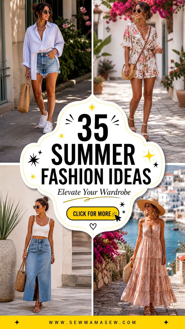 35 Summer Fashion Ideas to Elevate Your Wardrobe - 35 Summer Fashion Ideas to Elevate Your Wardrobe
