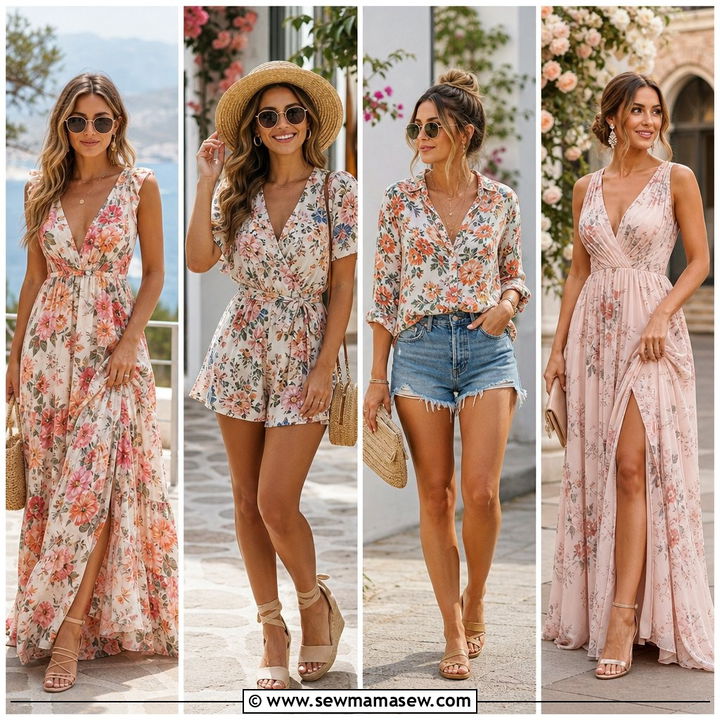 35 Summer Floral Outfit Ideas for a Feminine Look