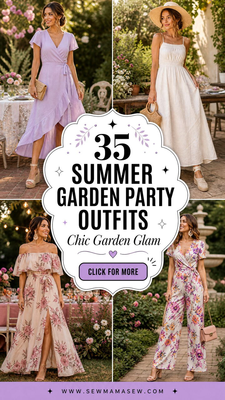 35 Summer Garden Party Outfits for a Chic Look - 35 Summer Garden Party Outfits for a Chic Look