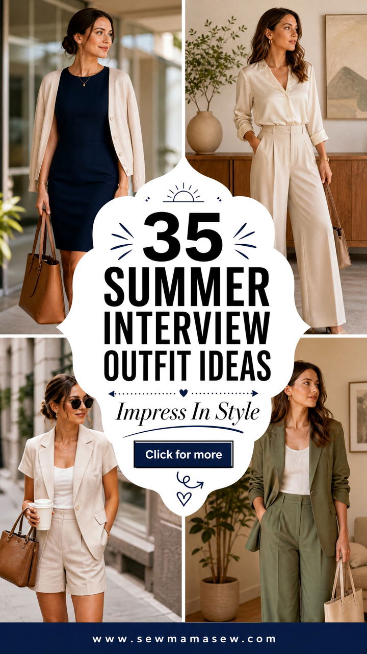35 Summer Interview Outfit Ideas to Impress - 35 Summer Interview Outfit Ideas to Impress