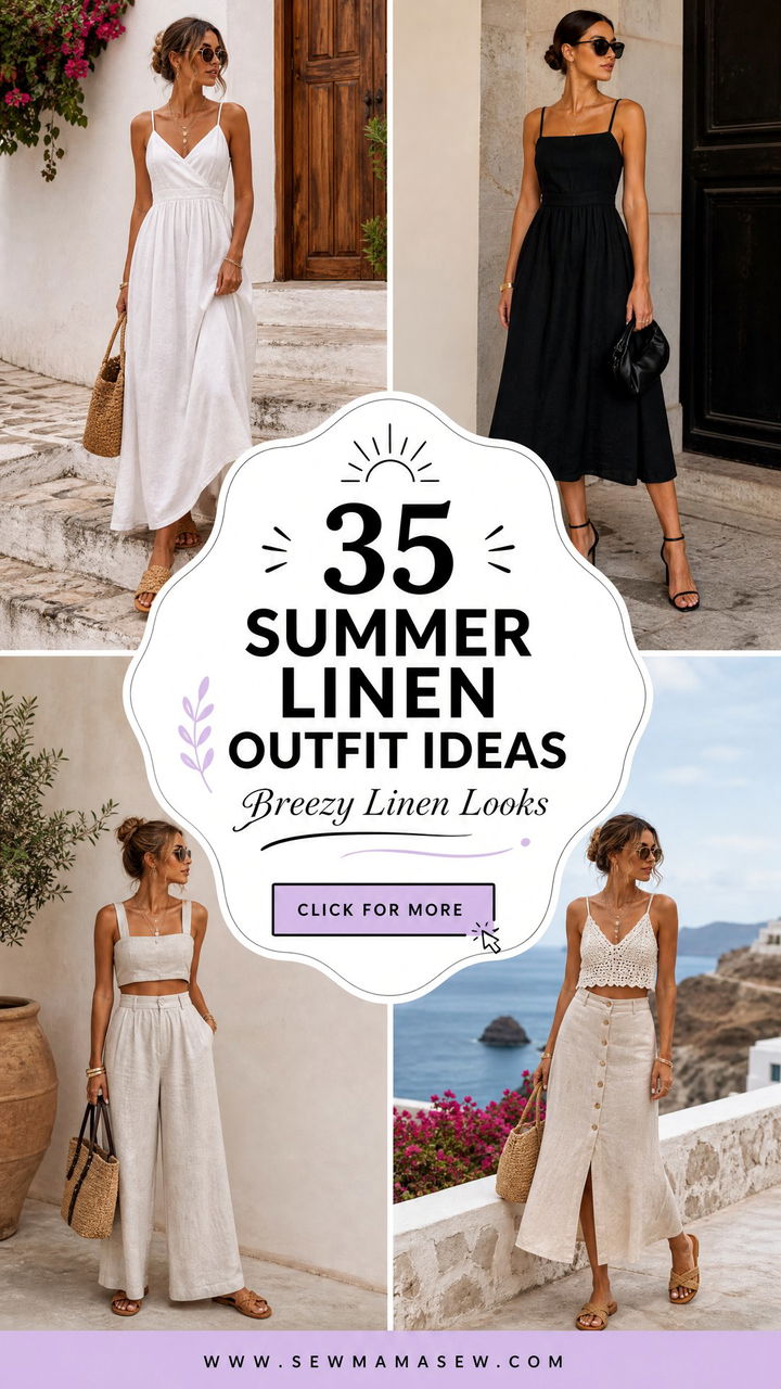 35 Summer Linen Outfit Ideas for Hot Days - 35 Summer Linen Outfit Ideas for Hot Days