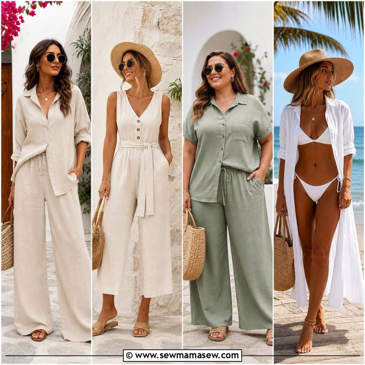 35 Summer Linen Outfits for Effortless Style
