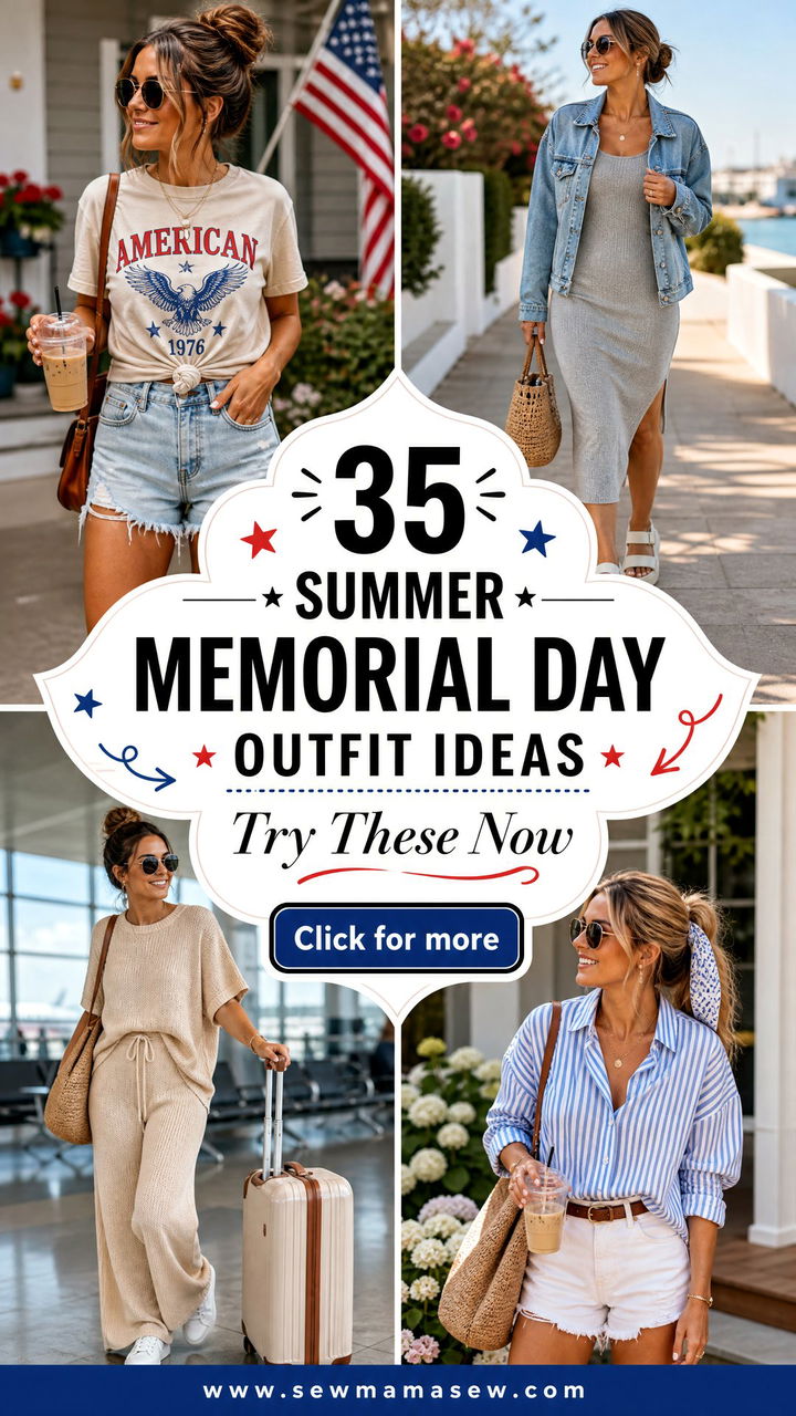 35 Summer Memorial Day Outfit Ideas to Try Now - 35 Summer Memorial Day Outfit Ideas to Try Now
