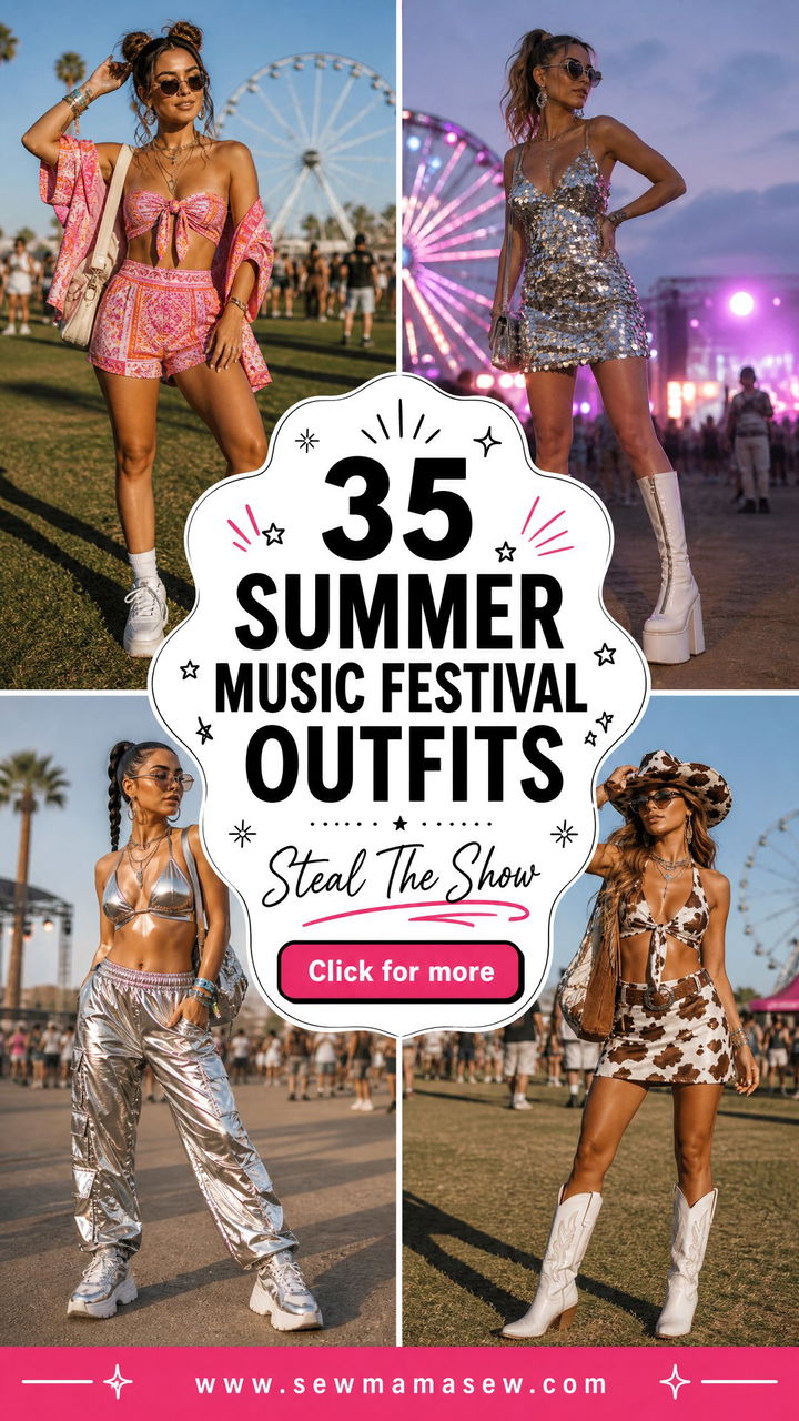 35 Summer Music Festival Outfits to Steal the Show - 35 Summer Music Festival Outfits to Steal the Show