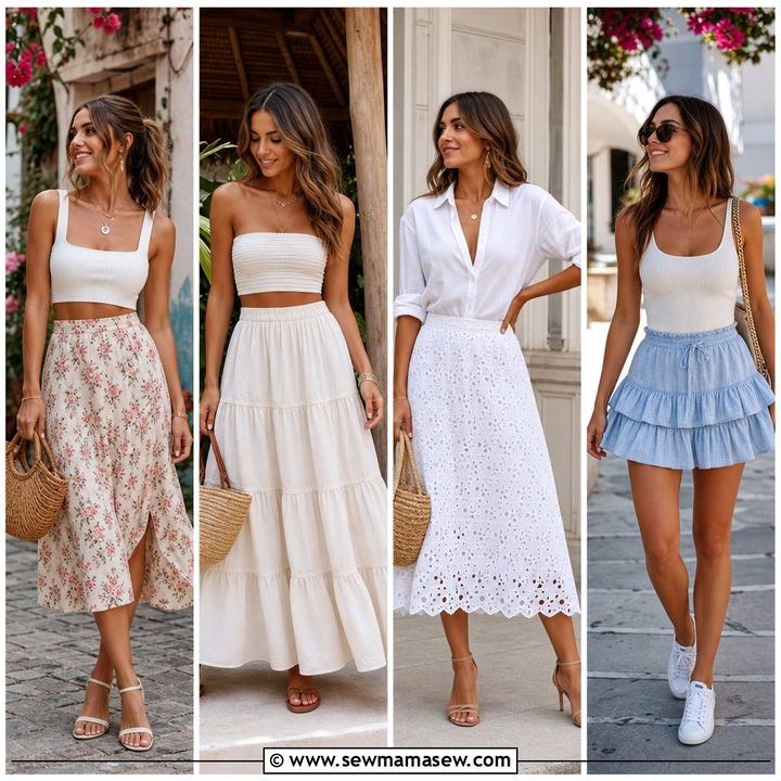 35 Summer Outfits With Skirts for Breezy, Stylish Days