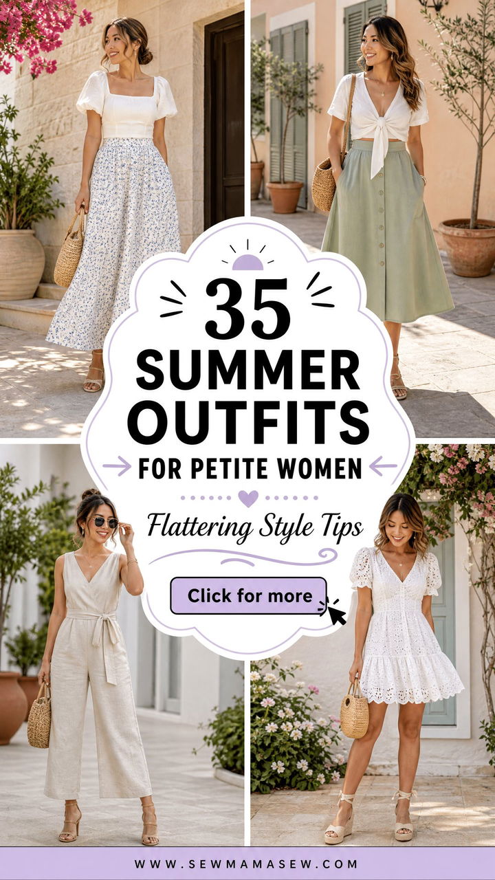 35 Summer Outfits for Petite Women Flattering Style Tips - 35 Summer Outfits for Petite Women: Flattering Style Tips
