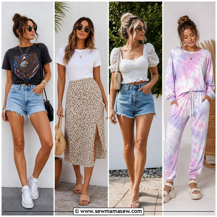 35 Summer Outfits for Stay at Home Moms: Comfy & Cute