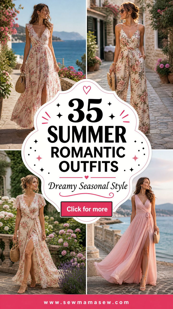 35 Summer Romantic Outfits for a Dreamy Seasonal Look - 35 Summer Romantic Outfits for a Dreamy Seasonal Look