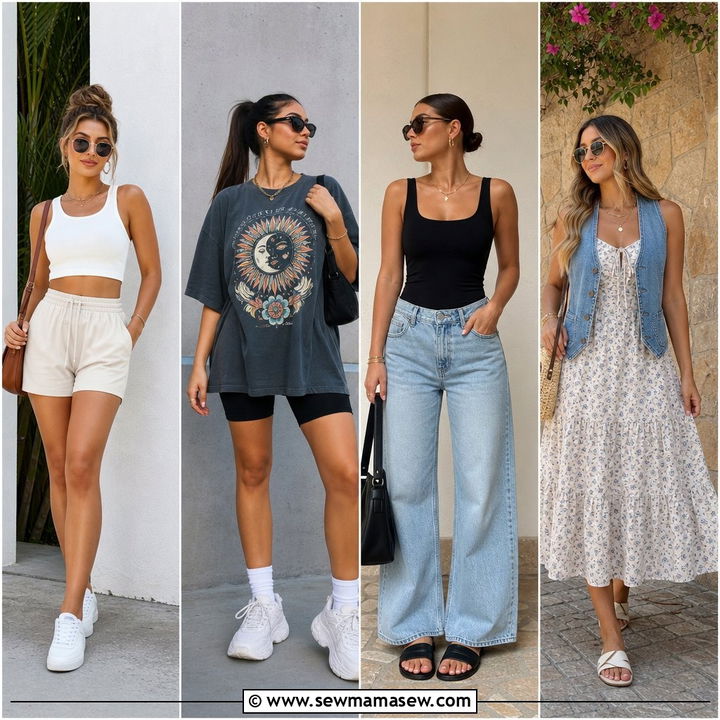 35 Summer Simple Outfit Ideas for Easy Everyday Style
