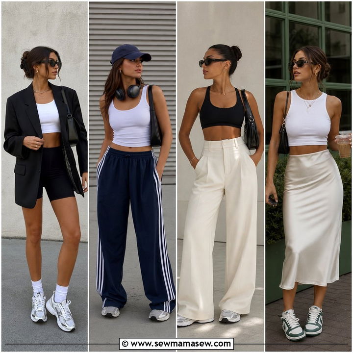 35 Summer Sporty Chic Outfit Ideas for Active Style