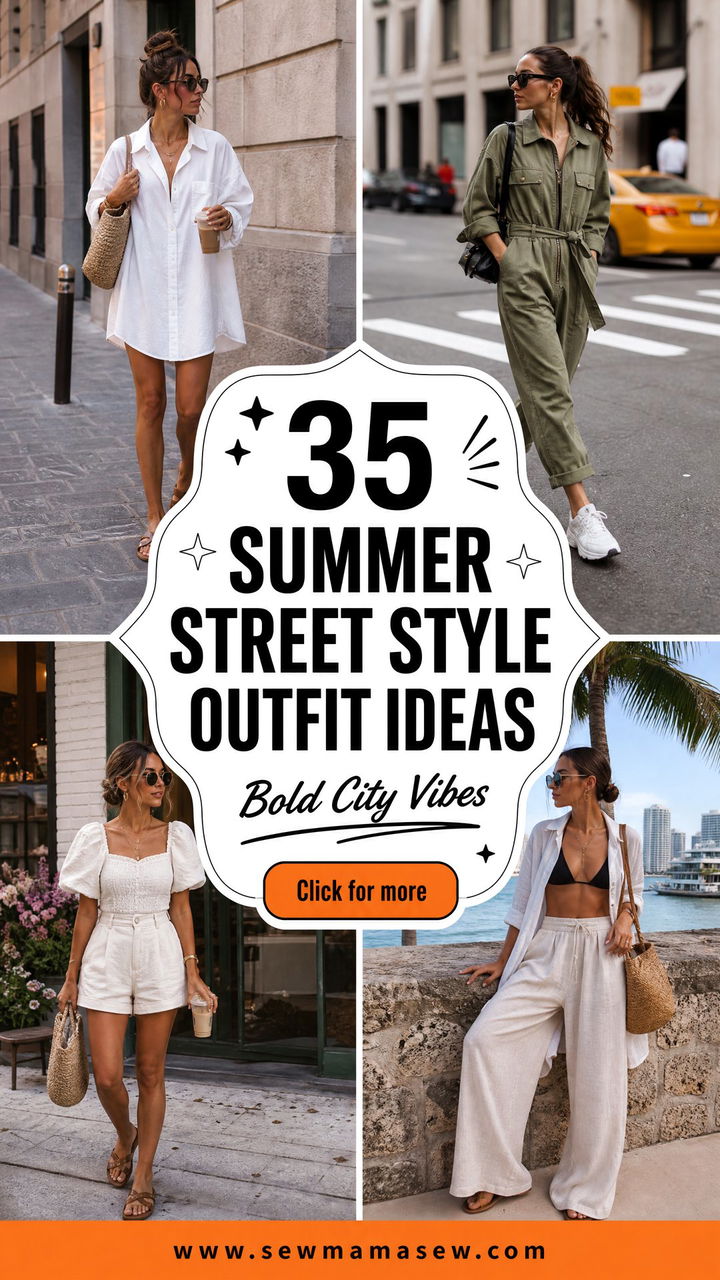 35 Summer Street Style Outfit Ideas to Inspire You - 35 Summer Street Style Outfit Ideas to Inspire You