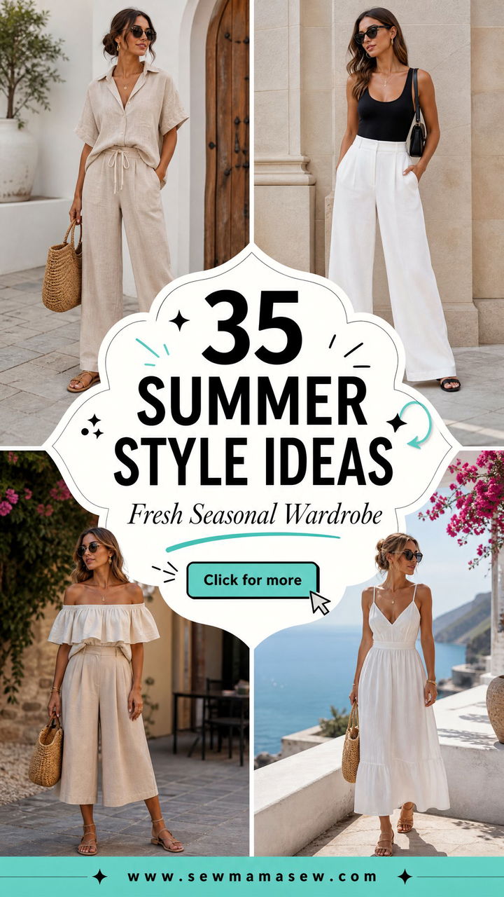 35 Summer Style Ideas for a Fresh Seasonal Wardrobe - 35 Summer Style Ideas for a Fresh Seasonal Wardrobe