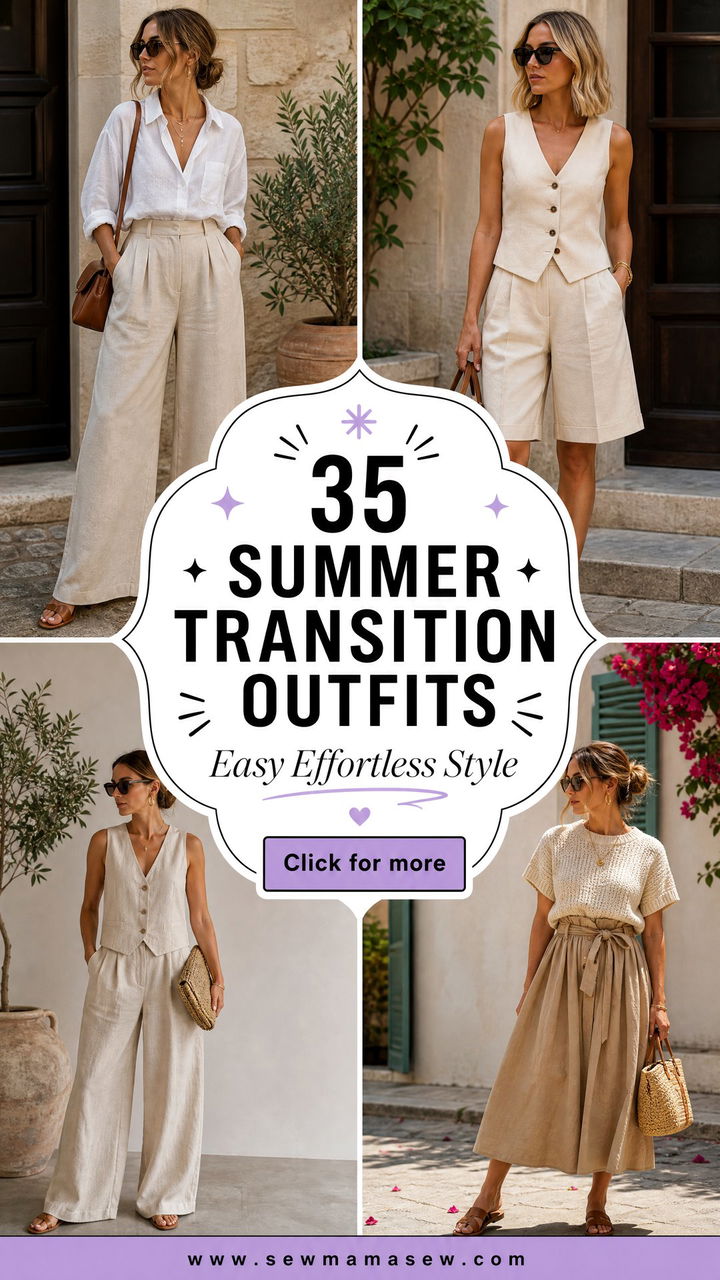 35 Summer Transition Outfits for Women Easy Style - 35 Summer Transition Outfits for Women: Easy Style
