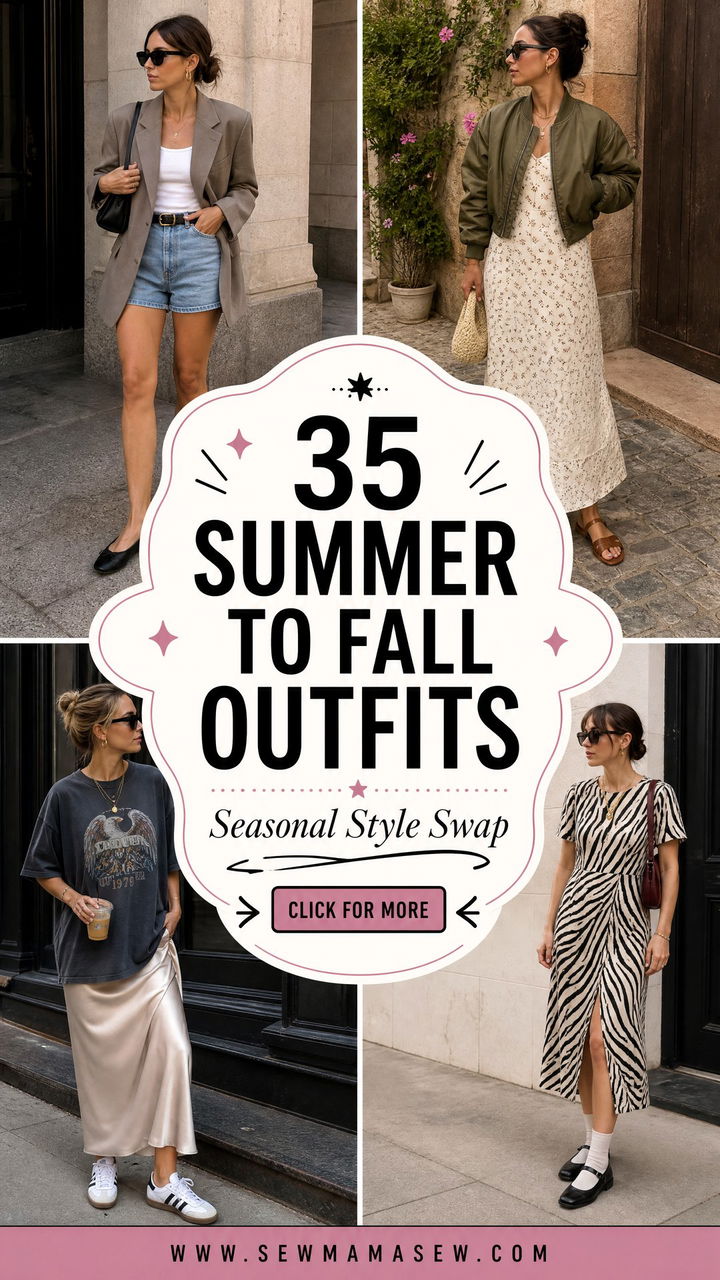 35 Summer to Fall Transition Outfits to Try Now - 35 Summer to Fall Transition Outfits to Try Now