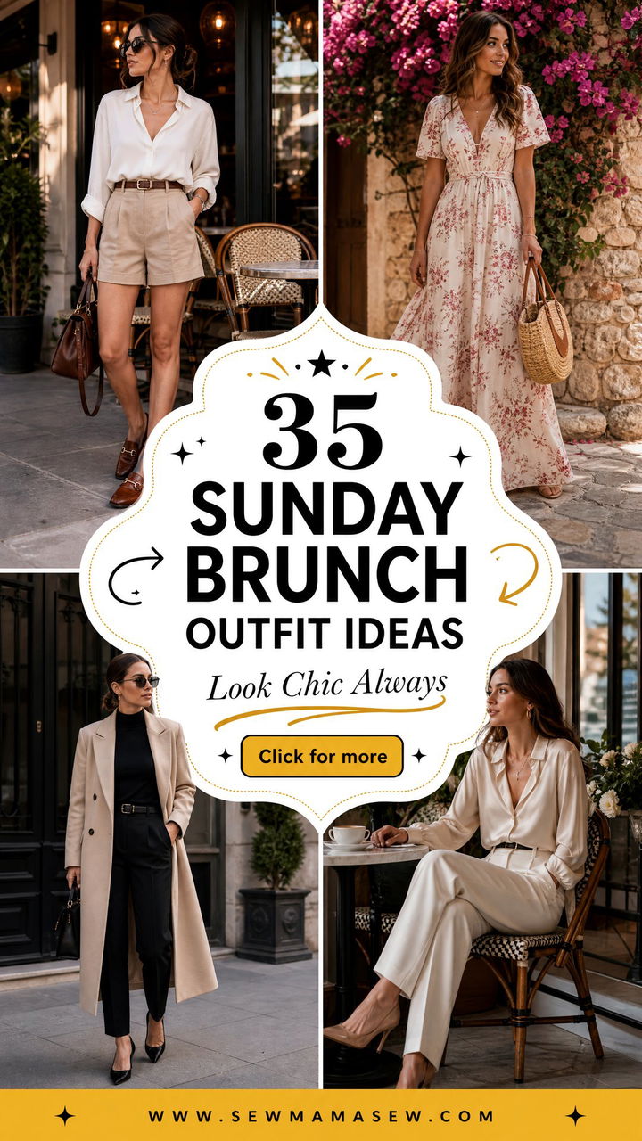 35 Sunday Brunch Outfit Ideas to Look Chic - 35 Sunday Brunch Outfit Ideas to Look Chic