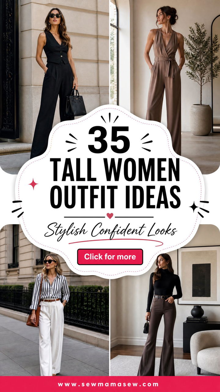 35 Tall Women Outfit Ideas for Stylish Confidence - 35 Tall Women Outfit Ideas for Stylish Confidence