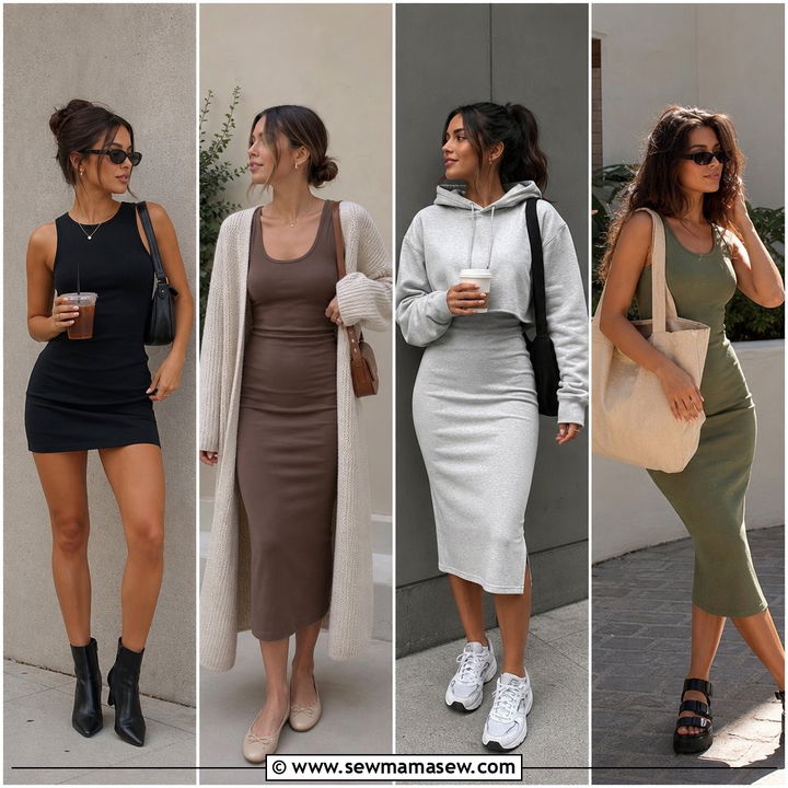 35 Tank Dress Outfits for Effortless Summer Style
