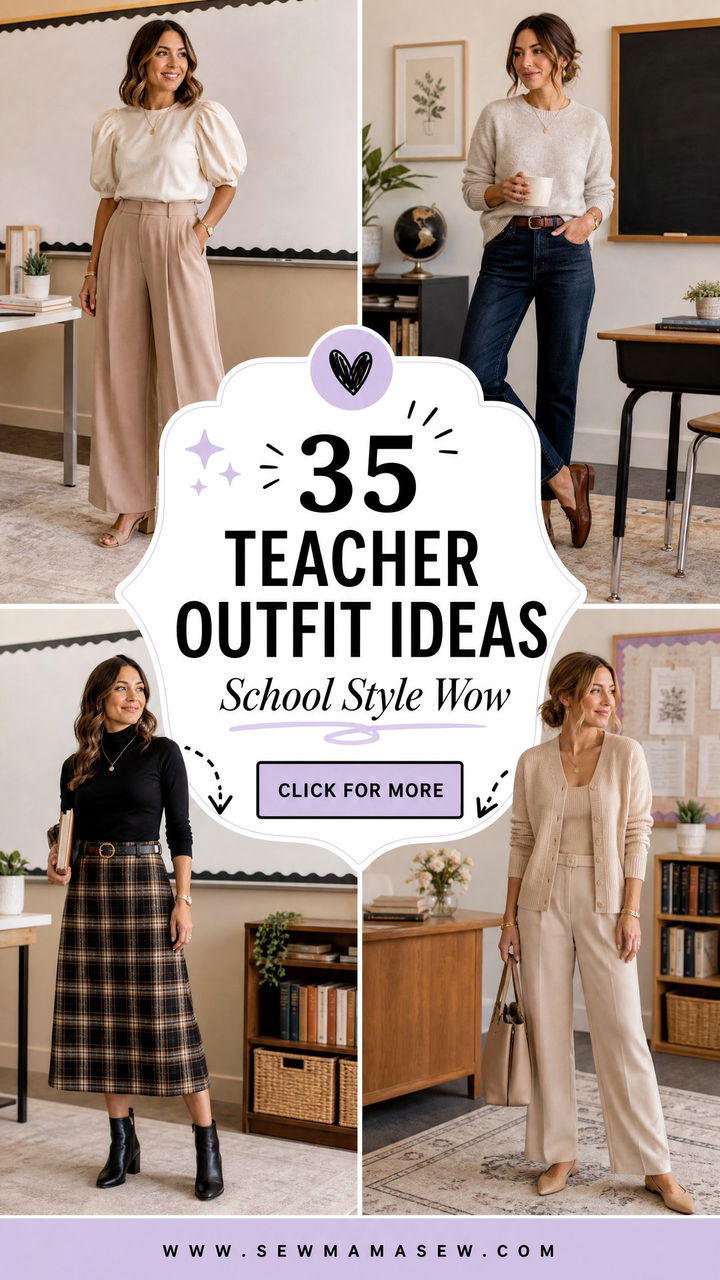 35 Teacher Outfit Ideas for School That Wow - 35 Teacher Outfit Ideas for School That Wow