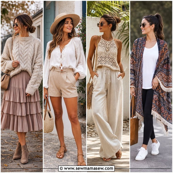 35 Transitional Boho Outfit Ideas for Season Swaps