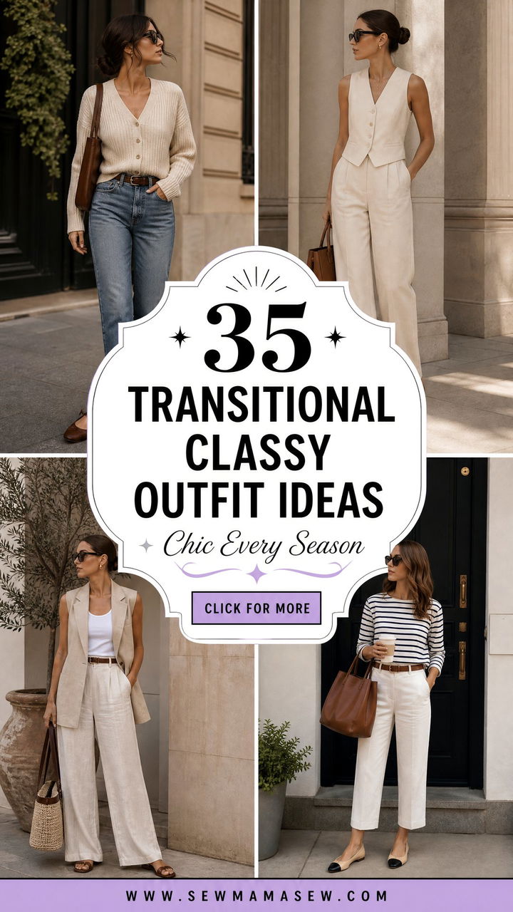 35 Transitional Classy Outfit Ideas for Every Season - 35 Transitional Classy Outfit Ideas for Every Season