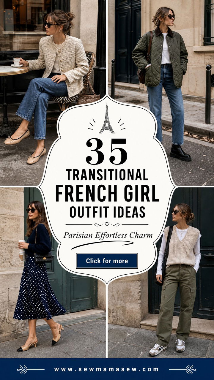35 Transitional French Girl Outfit Ideas to Copy - 35 Transitional French Girl Outfit Ideas to Copy
