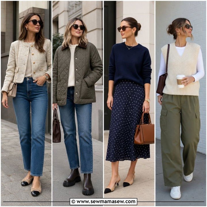 35 Transitional French Girl Outfit Ideas to Copy