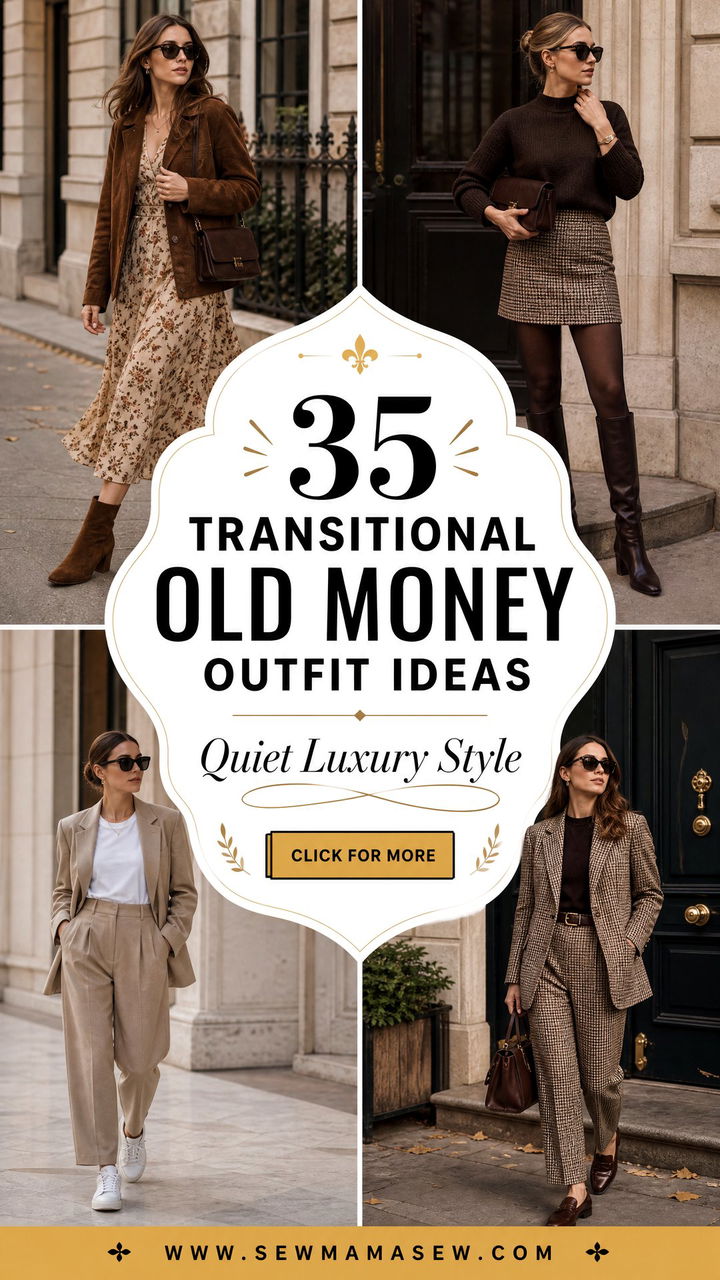 35 Transitional Old Money Outfit Ideas to Try Now - 35 Transitional Old Money Outfit Ideas to Try Now