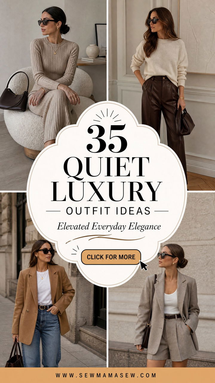 35 Transitional Quiet Luxury Outfit Ideas to Copy - 35 Transitional Quiet Luxury Outfit Ideas to Copy