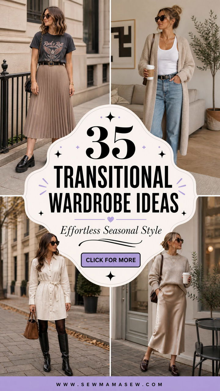 35 Transitional Wardrobe Ideas for Effortless Style - 35 Transitional Wardrobe Ideas for Effortless Style