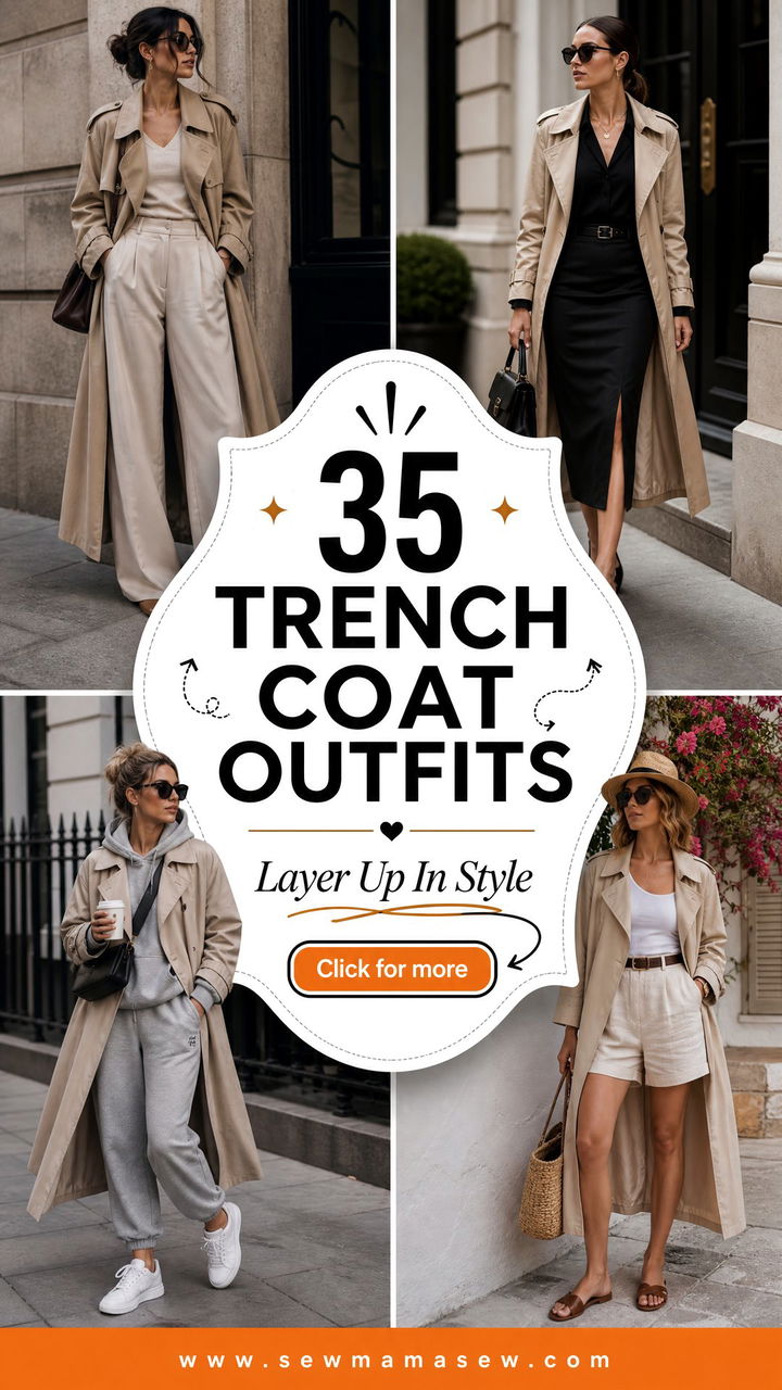 35 Trench Coat Outfits for Women to Style Now - 35 Trench Coat Outfits for Women to Style Now