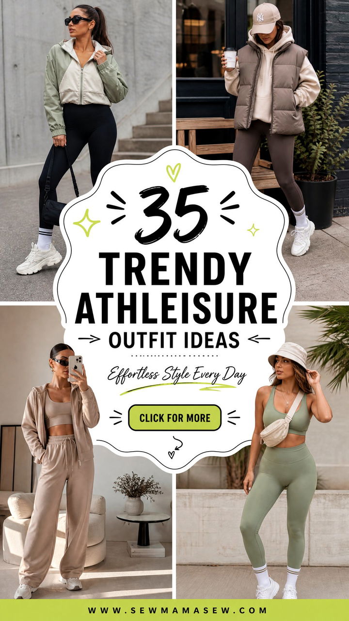 35 Trendy Athleisure Outfit Ideas for Effortless Style - 35 Trendy Athleisure Outfit Ideas for Effortless Style