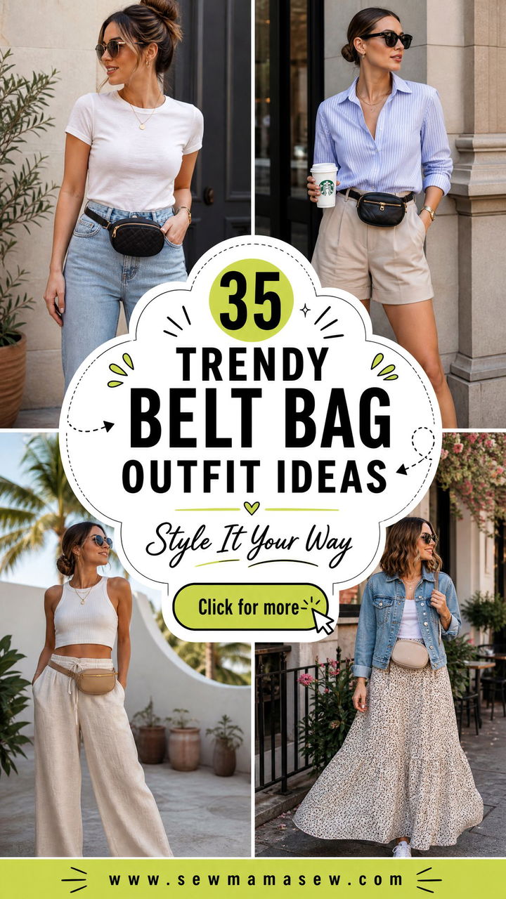 35 Trendy Belt Bag Outfit Ideas to Style Now - 35 Trendy Belt Bag Outfit Ideas to Style Now