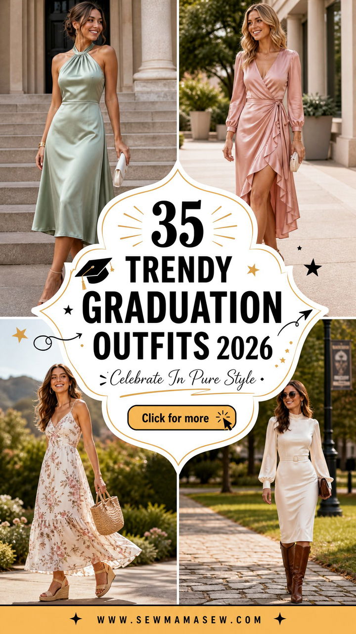 35 Trendy Graduation Outfits 2026 to Celebrate in Style - 35 Trendy Graduation Outfits 2026 to Celebrate in Style