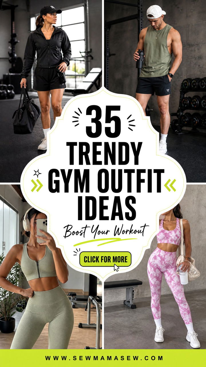 35 Trendy Gym Outfit Ideas to Boost Your Workout - 35 Trendy Gym Outfit Ideas to Boost Your Workout