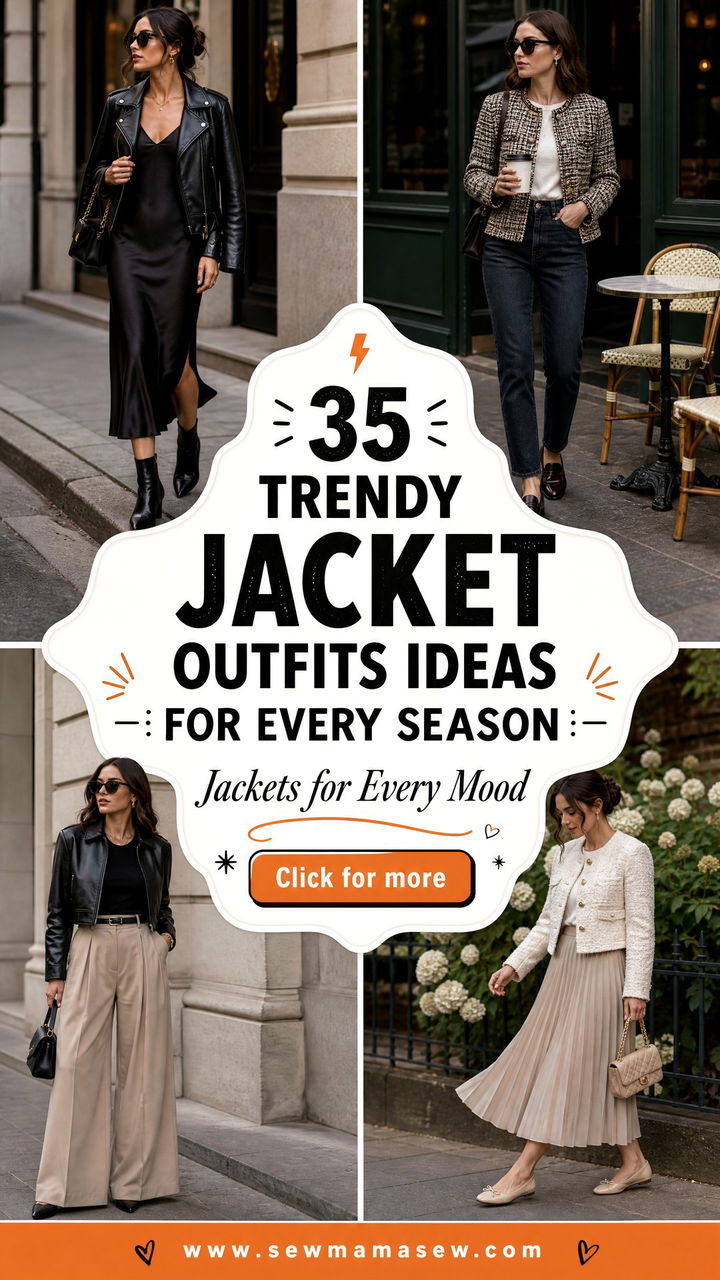 35 Trendy Jacket Outfits Ideas for Every Season - 35 Trendy Jacket Outfits Ideas for Every Season