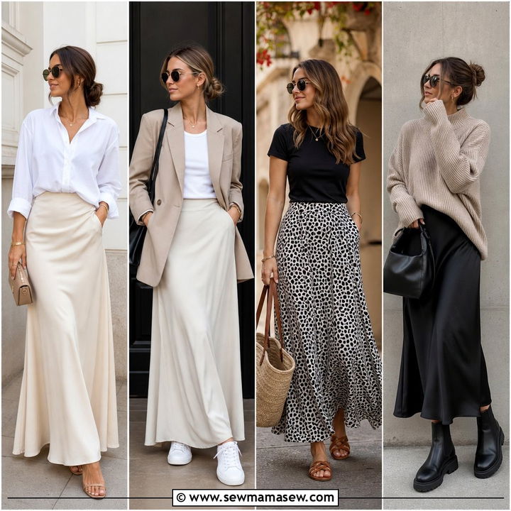 35 Trendy Maxi Skirt Outfits Ideas for Every Occasion
