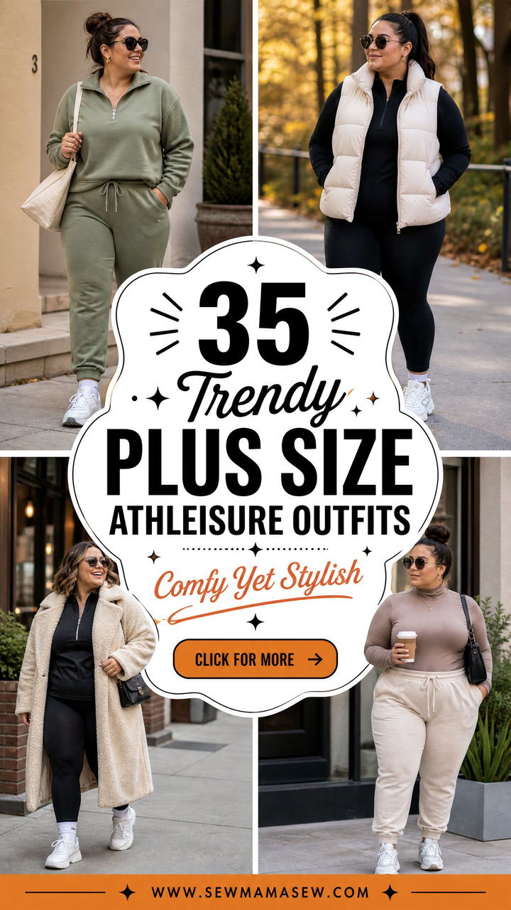 35 Trendy Plus Size Athleisure Outfits to Rock - 35 Trendy Plus Size Athleisure Outfits to Rock