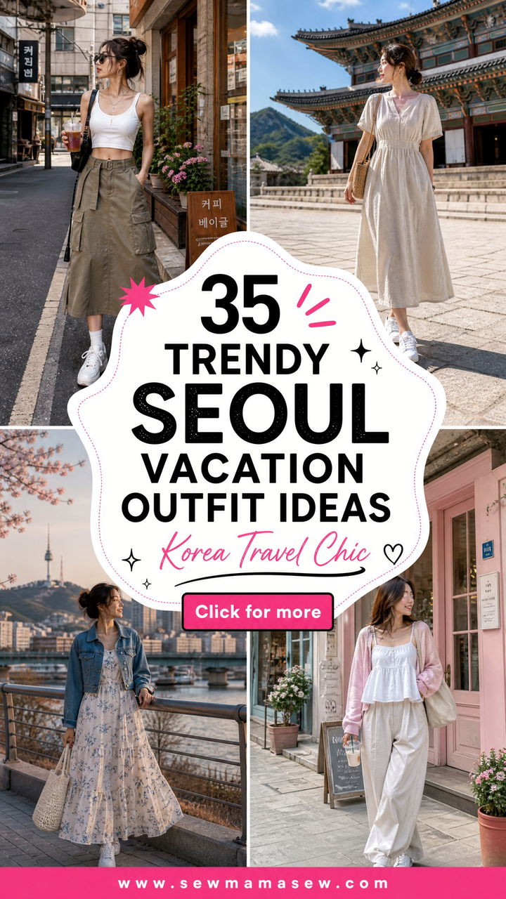35 Trendy Seoul Vacation Outfit Ideas for Your Trip - 35 Trendy Seoul Vacation Outfit Ideas for Your Trip