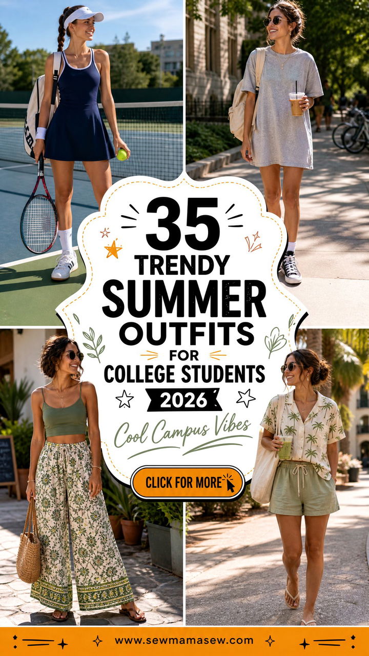 35 Trendy Summer Outfits for College Students 2026 - 35 Trendy Summer Outfits for College Students 2026