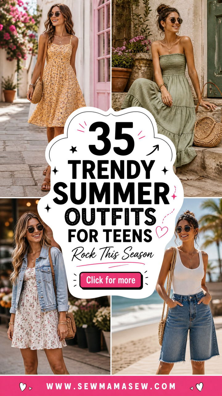 35 Trendy Summer Outfits for Teens to Rock This Season - 35 Trendy Summer Outfits for Teens to Rock This Season