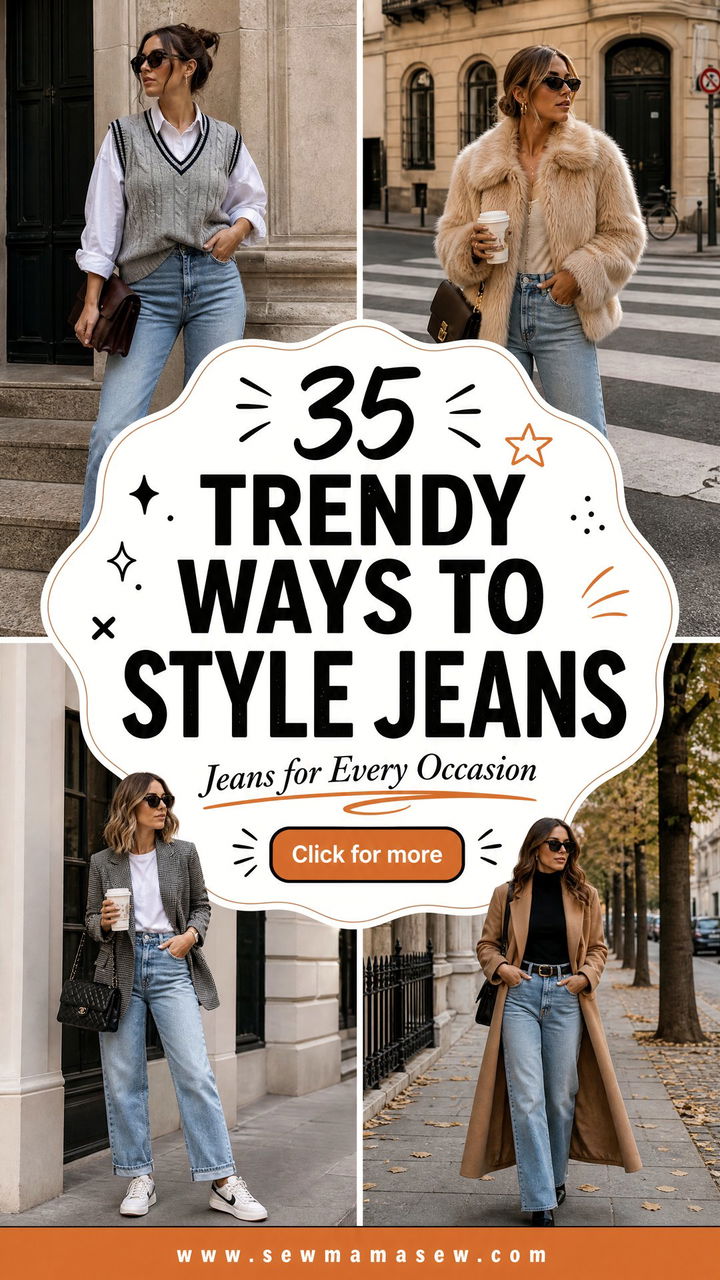35 Trendy Ways How to Style Jeans for Every Occasion - 35 Trendy Ways: How to Style Jeans for Every Occasion
