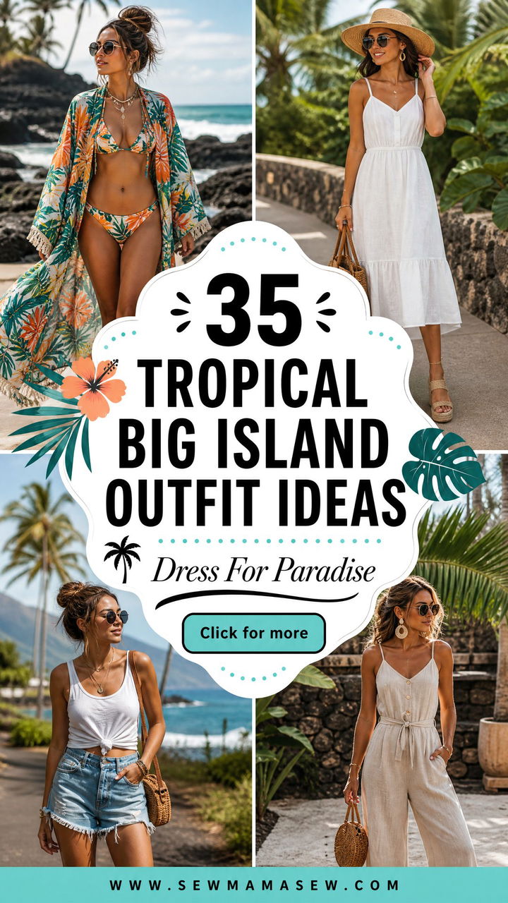 35 Tropical Big Island Outfit Ideas for Your Trip - 35 Tropical Big Island Outfit Ideas for Your Trip