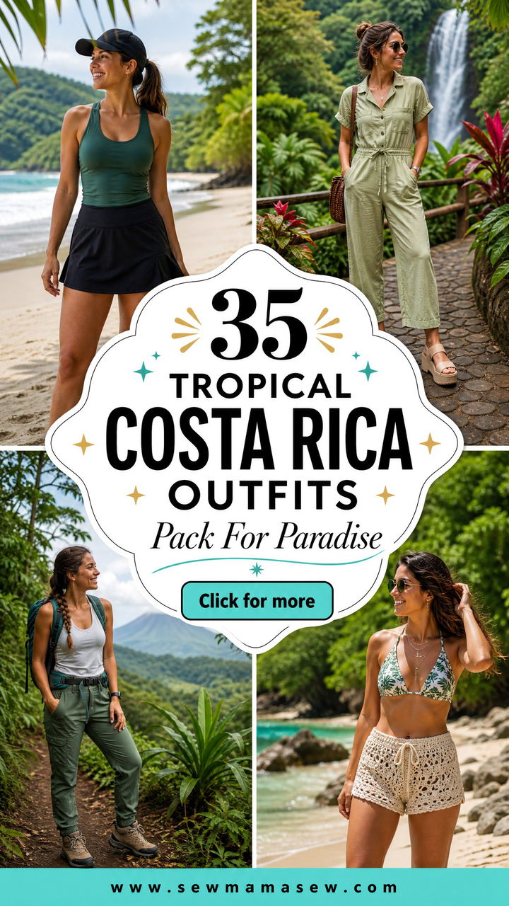 35 Tropical Costa Rica Outfit Ideas for Your Next Trip - 35 Tropical Costa Rica Outfit Ideas for Your Next Trip