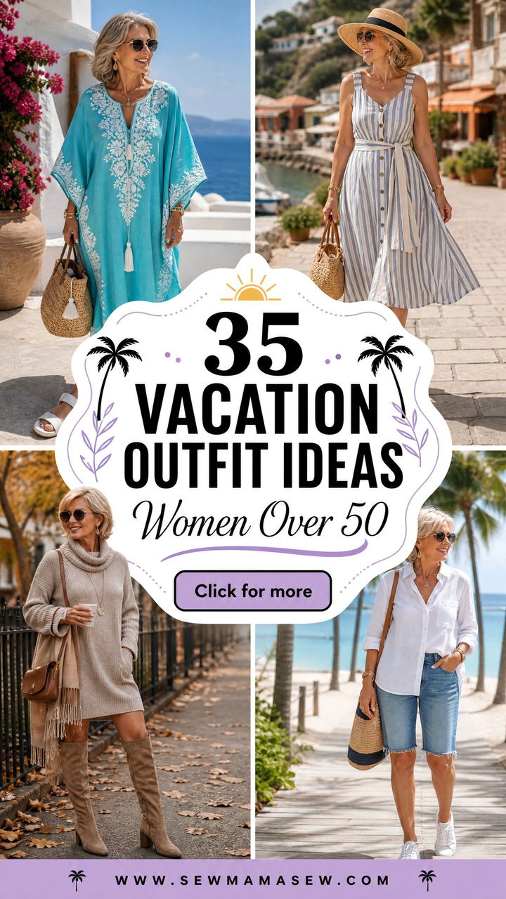35 Vacation Outfit Ideas for Women Over 50 in 2026 - 35 Vacation Outfit Ideas for Women Over 50 in 2026