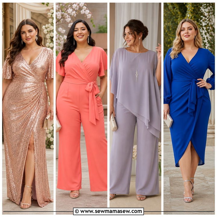 35 Wedding Guest Outfits for Plus Size Women to Shine