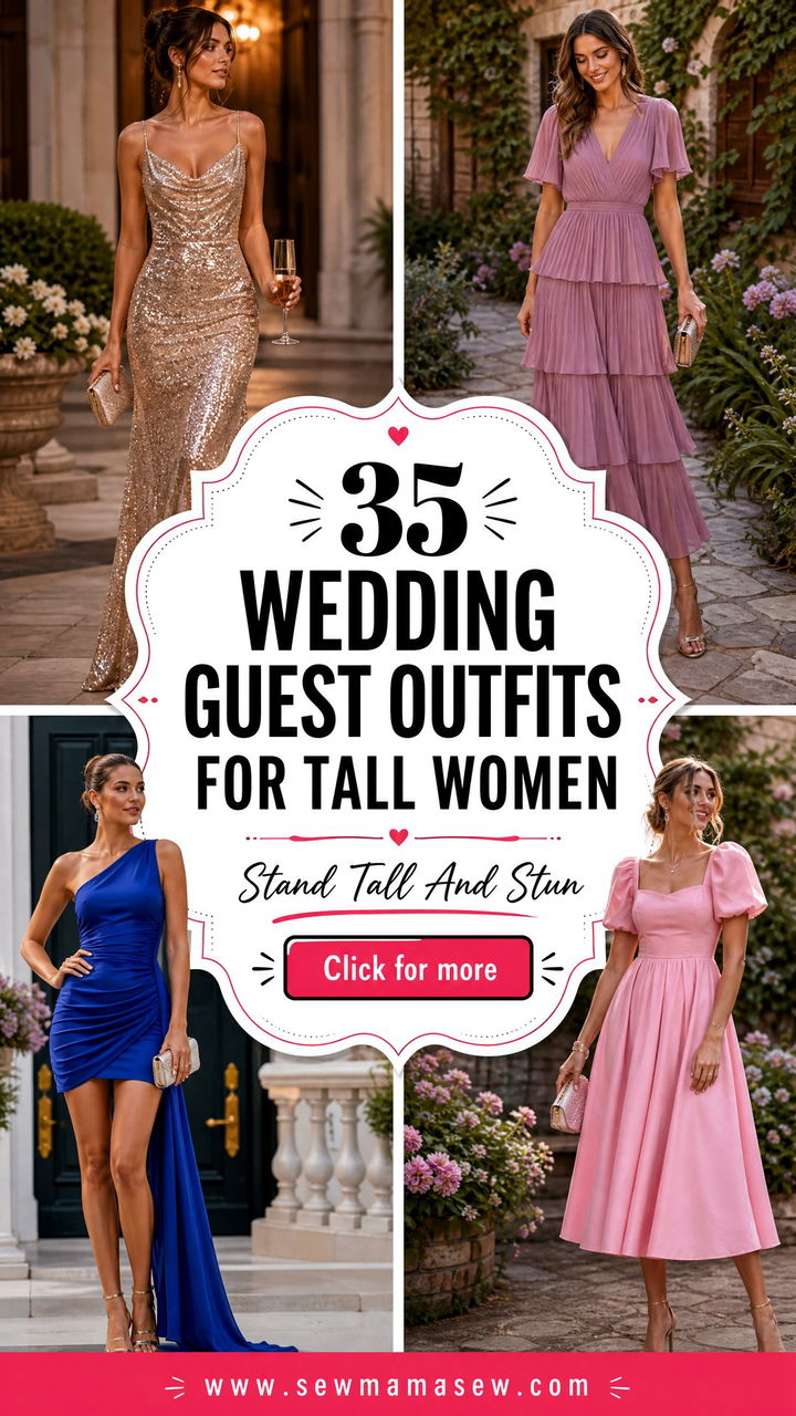 35 Wedding Guest Outfits for Tall Women to Stand Out - 35 Wedding Guest Outfits for Tall Women to Stand Out