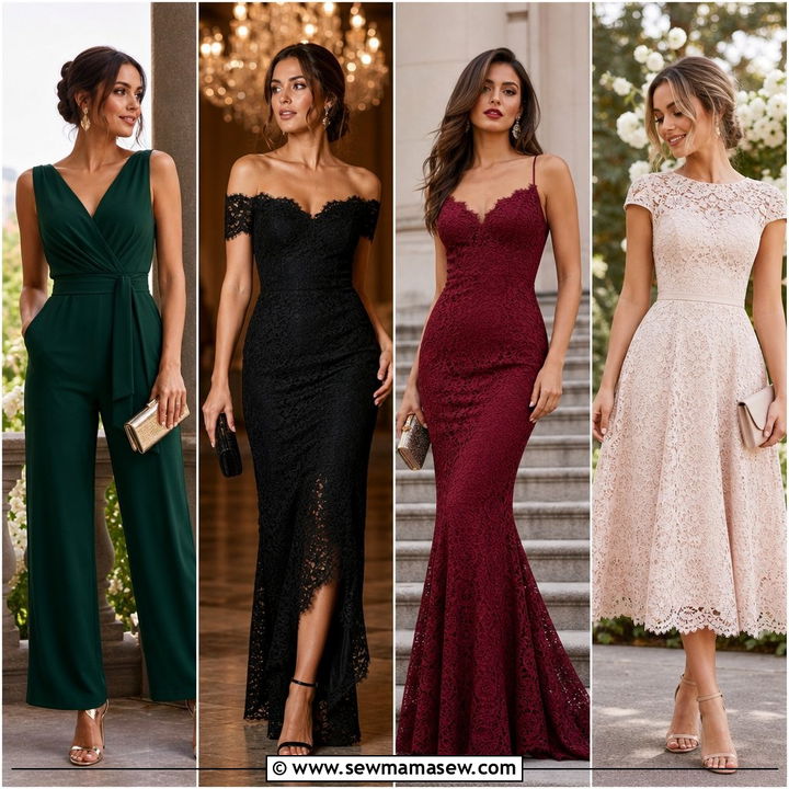 35 Wedding Guest Outfits for Women Over 40 to Stun In