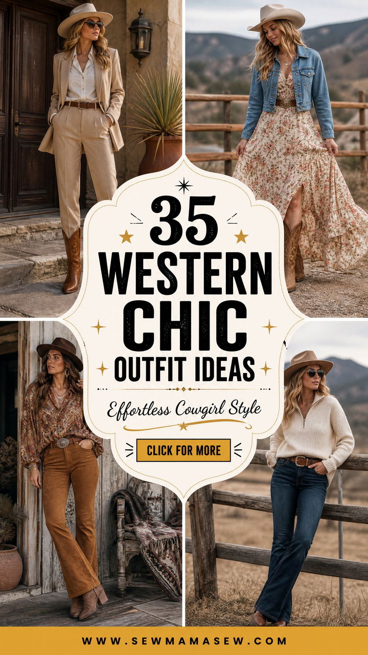35 Western Chic Outfit Ideas for Effortless Style - 35 Western Chic Outfit Ideas for Effortless Style