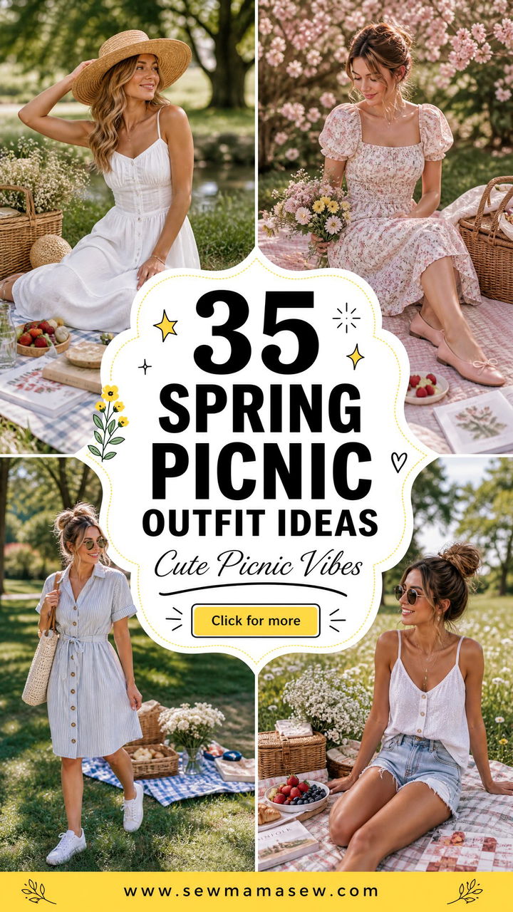 35 What to Wear for a Spring Picnic Cute Outfit Ideas - 35 What to Wear for a Spring Picnic: Cute Outfit Ideas