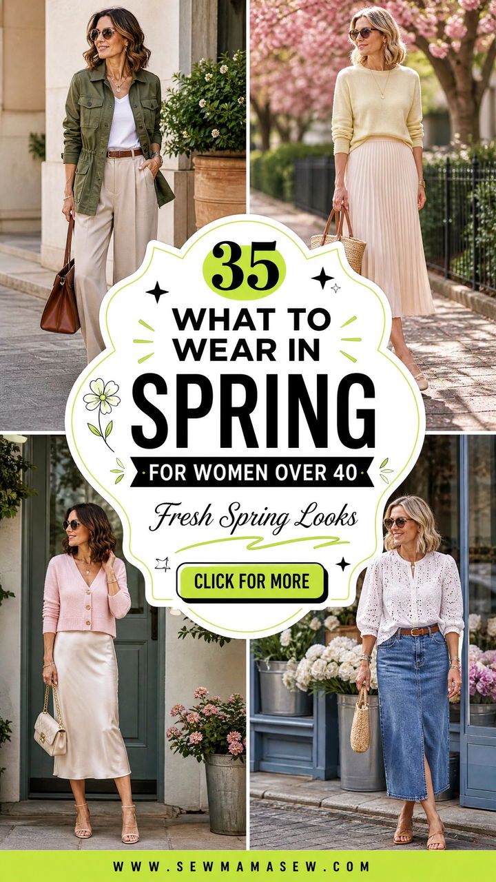 35 What to Wear in Spring for Women Over 40 - 35 What to Wear in Spring for Women Over 40